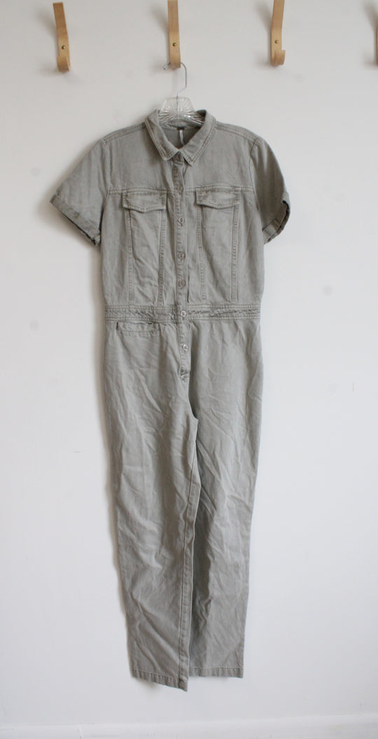 YFB Sage Green Jumpsuit | S