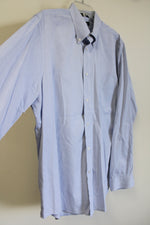 Kenneth Robert Platinum Blue Button Down Shirt | 16 1/2 36/37