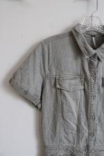 YFB Sage Green Jumpsuit | S