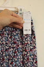 NEW Carters Blue and Purple Floral Leggings | 10