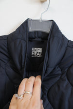 32 Degrees Heat Navy Blue Quilted Jacket | L