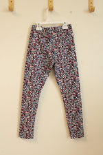 NEW Carters Blue and Purple Floral Leggings | 10