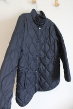 32 Degrees Heat Navy Blue Quilted Jacket | L