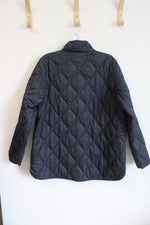 32 Degrees Heat Navy Blue Quilted Jacket | L