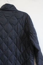 32 Degrees Heat Navy Blue Quilted Jacket | L