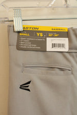 NEW Easton Gray Baseball Pants with Buttons | XS