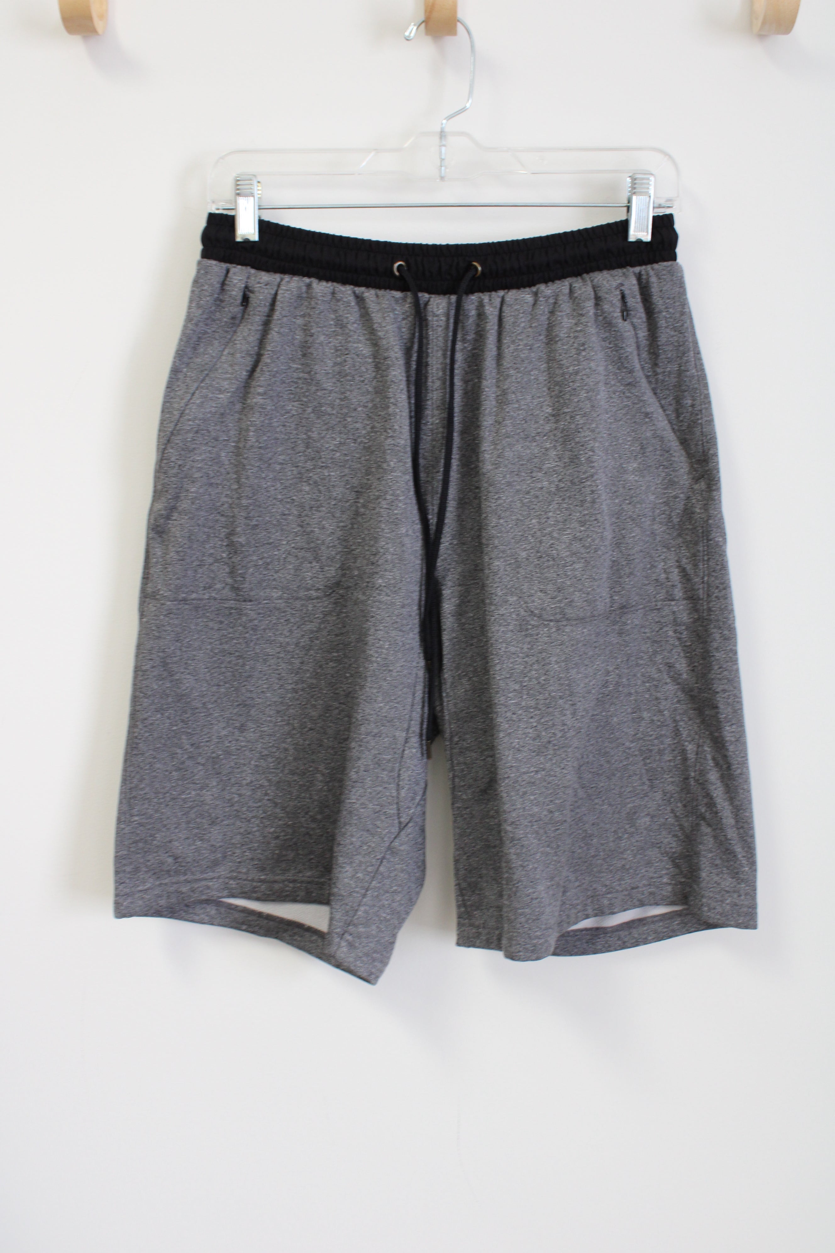 MSX Bu Michael Strahan Gray Fleece Lined Shorts | M