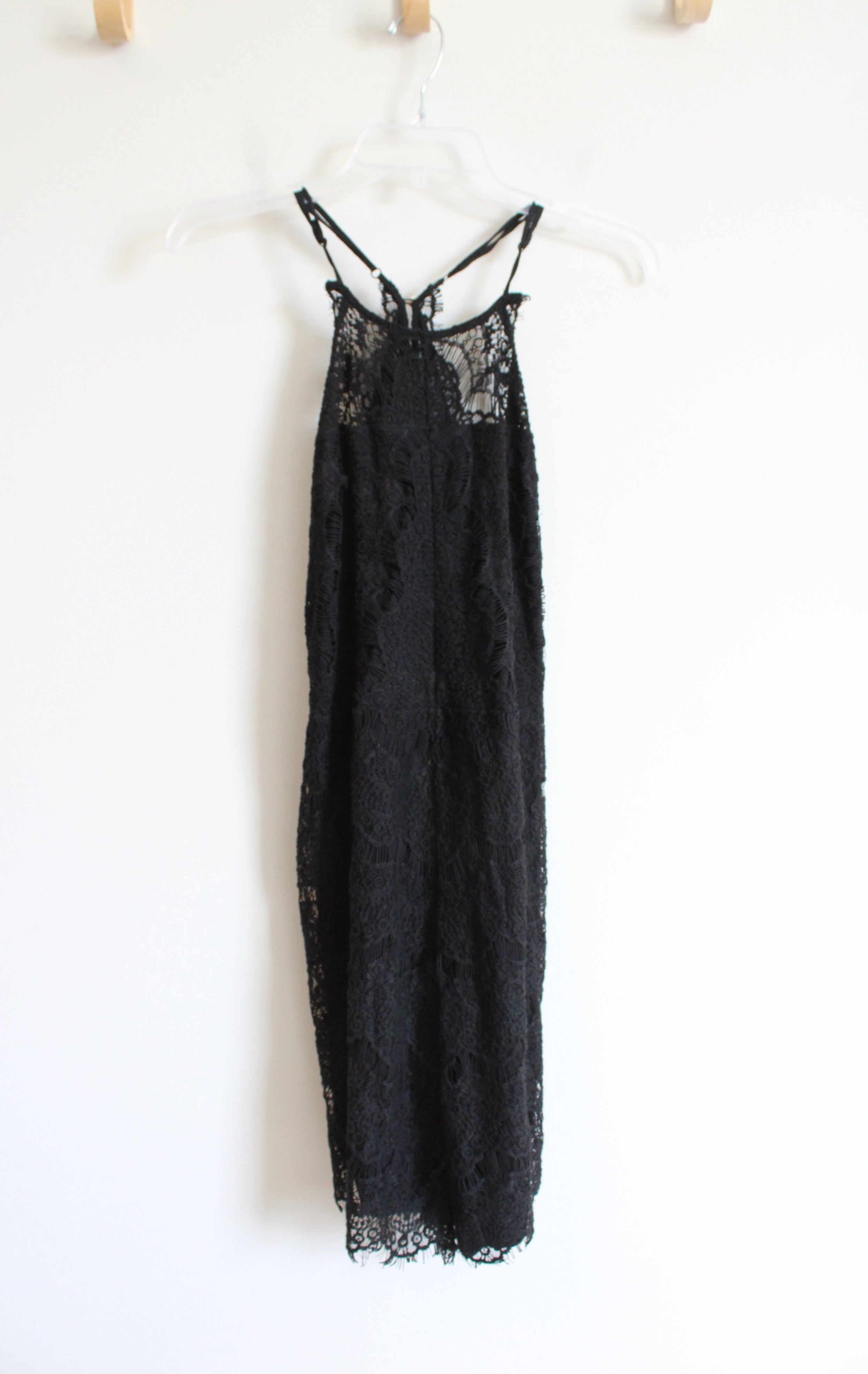 Free People She's Got It Lace Dress - Black Free People She's Got It Lace Dress - Black