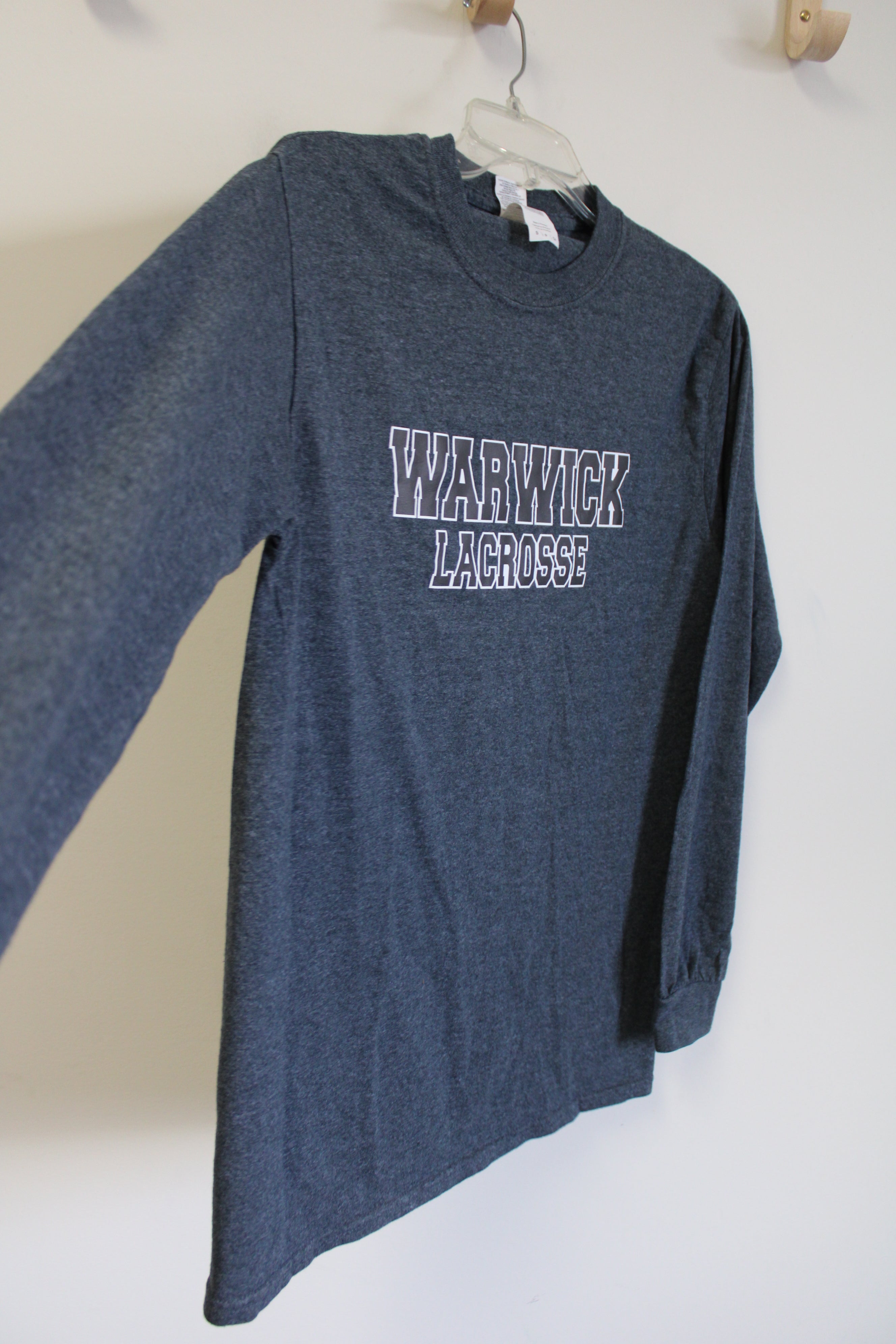 Gildan Warwick Lacrosse Gray Long Sleeved Shirt | S