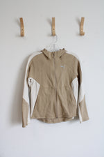 Puma Tan & Cream Full Zip Jacket | XS