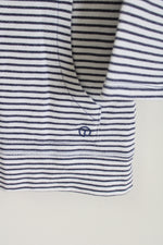 NEW T By Talbots Blue Striped Sweatshirt | XS