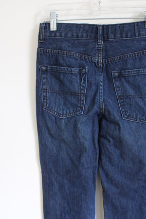 Children's Place Straight Fit Dark Wash Jeans | 12 Short
