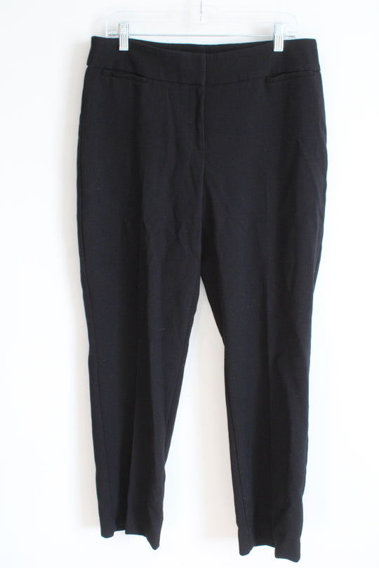 Talbots Curvy Black Trouser Pants | 12