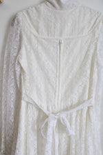 Gunne Sax Romantic Renaissance Bridal Collection Lace Long Sleeved Dress | 11