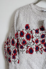 NEW J.Jill Poppy Knit Sweater | M