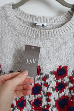 NEW J.Jill Poppy Knit Sweater | M