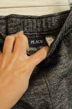 Children's Place Black, White and Gray Jogger Pants | 10-12