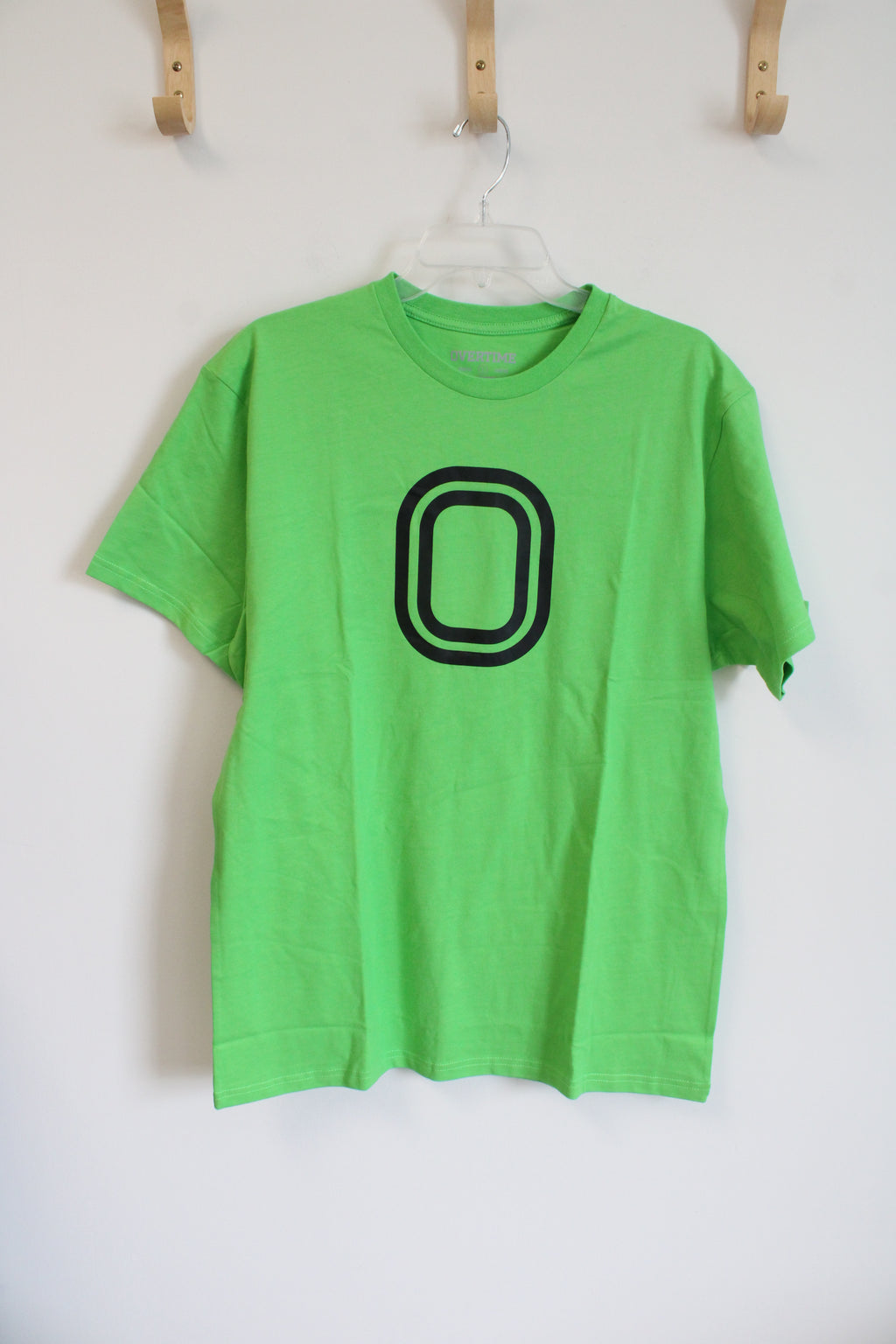 NEW Overtime Lime Green Logo Tee | L