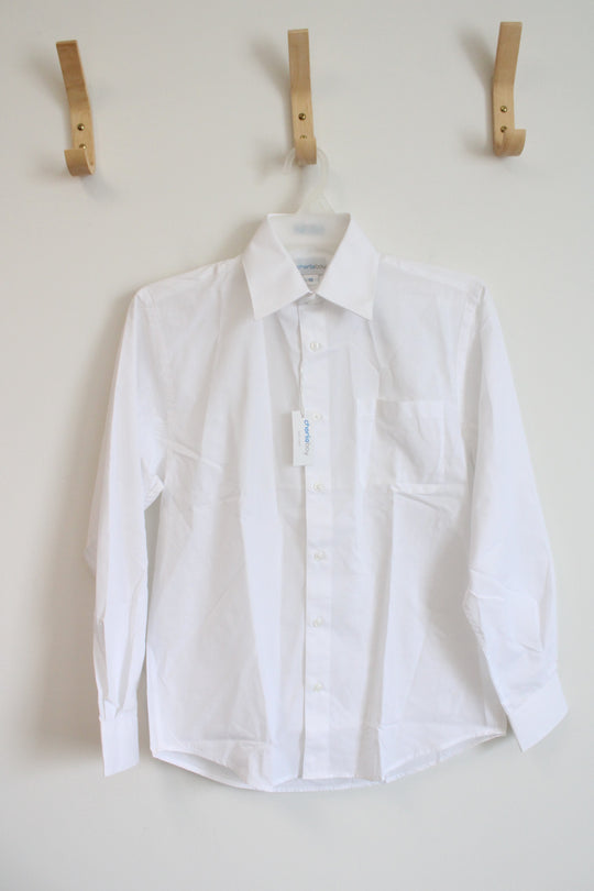NEW Charlie Boy White Button Down Shirt | Youth 16