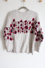 NEW J.Jill Poppy Knit Sweater | M