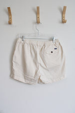 Chubbies Cream Cotton Shorts | L