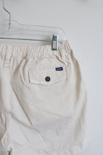Chubbies Cream Cotton Shorts | L