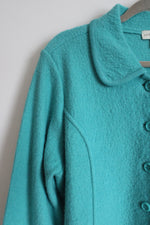 Appleseed's Blue Wool Coat | L