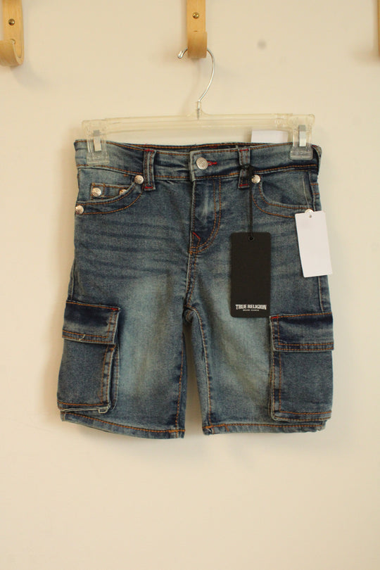 NEW True Religion Cargo Jean Shorts | 7