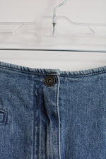 Christopher & Banks Denim Midi Skirt | 8