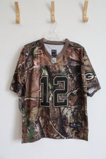 NEW NFL #12 Rodgers Packers Camo Jersey | 44