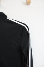 Adidas Black & White Full Zip Jacket | Youth 14/16