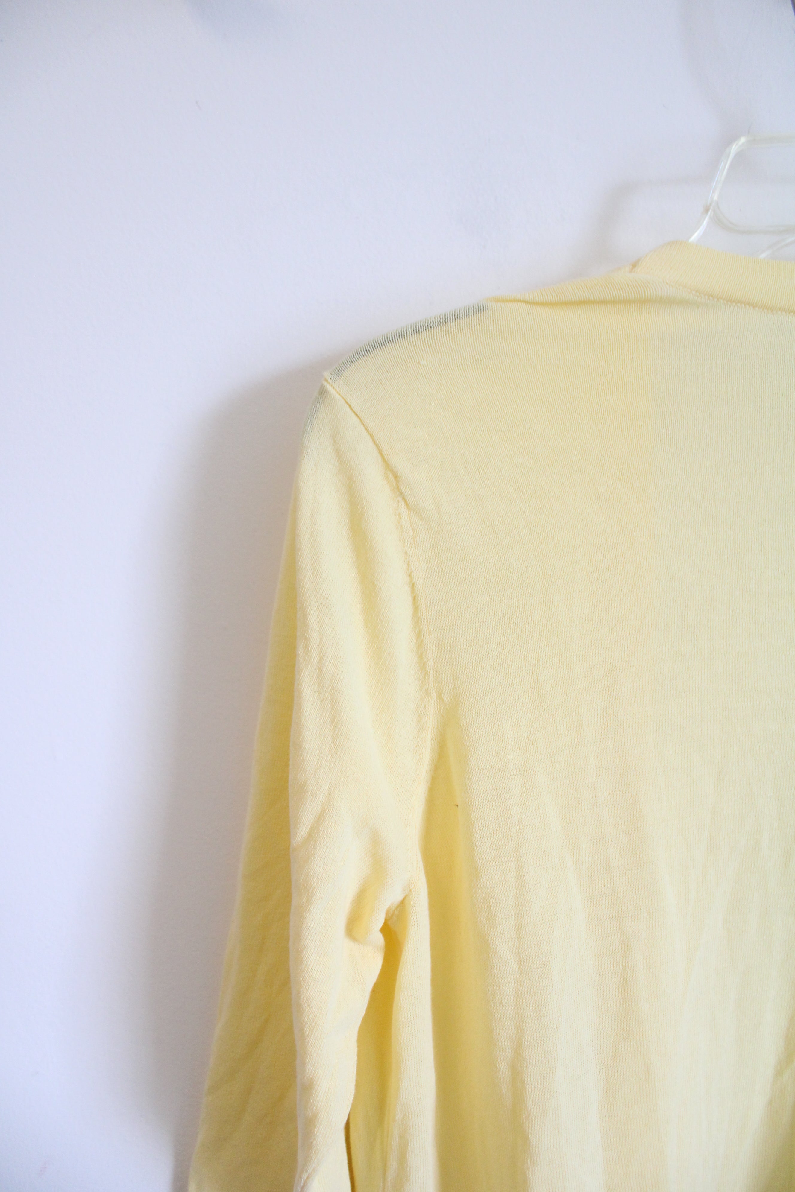 Chico's Butter Yellow Cardigan | 1 (M)