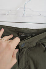 Prana Short Inseam Olive Green Hiking Pants | 2