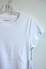 NEW Liz Claiborne Plain White T-Shirt | L