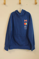 Under Armour Blue Graffiti Logo Sweatshirt | M