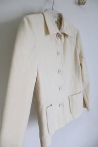 Harve Benard Pale Yellow Jacket | 16 Petite