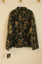 New Art Class Camo Sherpa Fleece with Top Zipper | 6/7