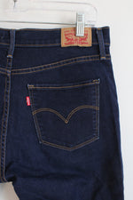 Levi's 314 Shaping Straight Dark Wash Jeans | 30