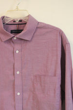 Tommy Hilfiger Regular Fit + Stretch Wrinkle Free Purple Shirt | XL