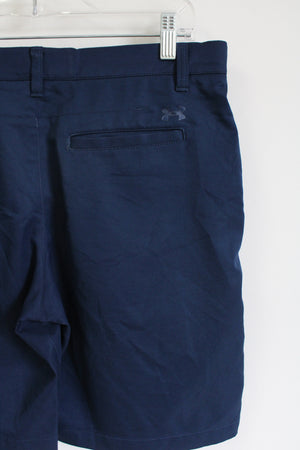 Under Armour Dark Navy Blue Shorts | Youth XL (16/18)