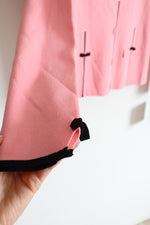 NEW Emma James Knit Pink & Black Cardigan | XL