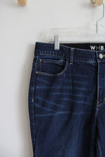 White House Black Market Dark Wash Skinny Jeans | 14R