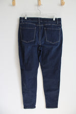 White House Black Market Dark Wash Skinny Jeans | 14R