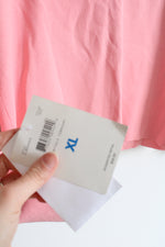 NEW Emma James Knit Pink & Black Cardigan | XL