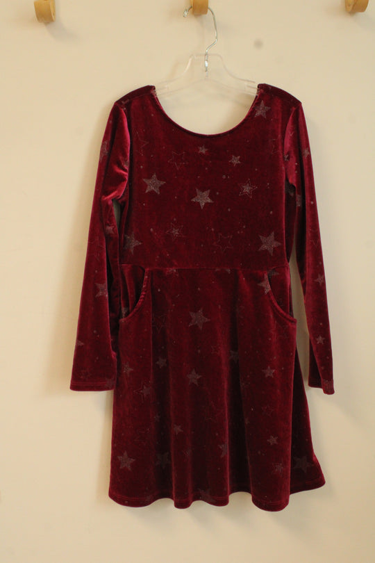 Velvet Star Flare Dress with Pockets | 7/8