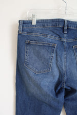 Gap Girlfriend Blue Embroidered Jeans | 8/29R