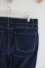 White House Black Market Dark Wash Skinny Jeans | 14R