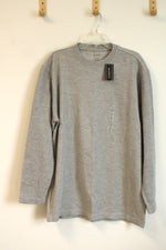 NEW Architect Long Sleeve Crewneck Gray Shirt | L