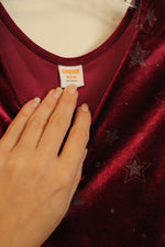 Velvet Star Flare Dress with Pockets | 7/8