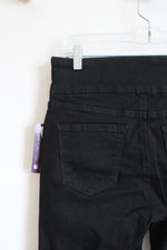NEW Gloria Vanderbilt Amanda Pull-On Black Pants | 8